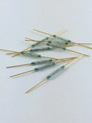 Sensor Magnético Reed Switch Dourado Kit Com 10 Peças