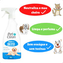 Banho A Seco Pet Clean Liquido Para Cães E Gatos 500 Ml