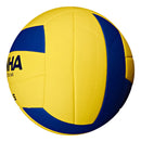 Bola De Volêi Rainha 2.5 Quadra E Praia Cor Amarela E Azul