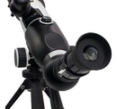 Telescopio Astronómico Jiehe de 350x60mm para Observaão da terra e o céu - tripé ajustável e estojo - Lentes 14x, 39x, 42x e 116x