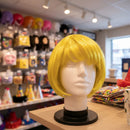 Peruca Chanel, Feminina Cosplay, Fantasia, Ca Amarelo