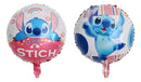 Balão Metalizado kit 6 balões metalizado lilo stitch estrela tie dye número número 9