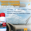 Kit 10 Limpa Para Brisa Wurth 100ml Limpador Vidros Fluidos