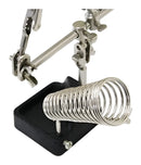 Lupa Com Garras E Suporte Ferro Solda Articulável Eda 0ad