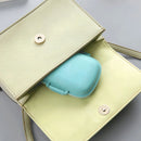 Porta Medicamento Portátil Cápsulas Viagem Compartimento Cor Lilás