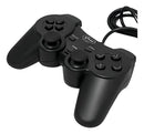 Kit2 Joystick Controle Ps2 De Video Dualshock Kp-gm014 Knup Cor Preto