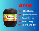 Linha Anne 500 Circulo Cor 8990 PRETO