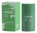 Máscara faciai para pele normal Apolo Green Mask Stick Green Mask 40g y 40mL