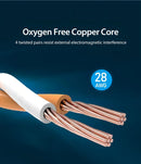 Cabo LAN Giga Ethernet Cat 8 Deluxe Vention - 1 metro