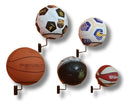 Kit 03 Suporte Parede Bola Futebol Basquete Volei + Parafuso Cor Preto Tamanho 14cm