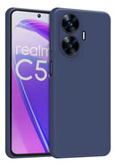 Capa Capinha Compativel Para Realme C55 4g Avelud Azul-marinho