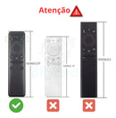 Capinha Para Controle Remoto Tv Samsung Qled 4k Bn59-01432 Cor Preto
