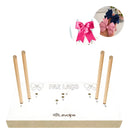 Aparelho Para Fazer Laços - Tear Manual De Madeira