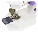 Mini Máquina De Costura Reta Com Luz Epsilon Eps-sm205 Portátil Branca