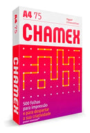 Papel sulfite A4 Chamex resma 500 folhas 75g 210mmx297mm branco