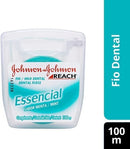 Fio Dental Reach Essencial Menta 100m Johnson's