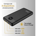 Carregador Portátil Power Bank Turbo i2GO 20000mah 20w Com Display Digital
