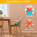 Kit 16 Protetor Pé De Cadeira Mesa Móveis Silicone Não Risca