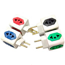 Kit 2 Cubos Benjamin Adaptador De Tomada 10a 20a 4 Entradas - HURACAN DISTRIBUIDORA