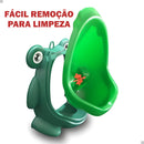 Mictório Pinico Sanitário Infantil Xixi Sapinho Ventosas