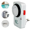 Timer Temporizador Analógico 24 Horas 110/220v - Gc M. F
