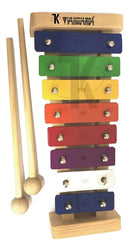 Xilofone / Metalofone Vanguarda Infantil Com 8 Notas Cor Colorido