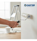 Rolo De Lã Baixa Para Parede 23cm C/ Cabo Ref 334 - Castor