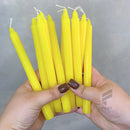 1 Kg Vela Palito Colorida / Bicolor Tradicional 18cm 35und