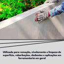 10 Lixa De Massa Para Parede Gesso Madeira  80 100