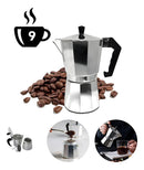 Cafeteira Italiana Alumínio 9 Xícaras 450ml Cor Aço inoxidável