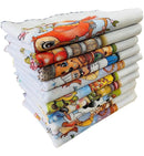 Pano De Prato Atacado Premium Estampado Kit Com 10 Peças