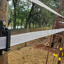 Fita Eletro Plástico Cerca Elétrica Rural Choque 200 Metros