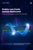 M-vave Fonte De Alimentação Para Pedal De Efeito De Guitar