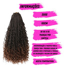 Kit 2 Cabelo Gypys Braids Trança Pronta Com Cac 1B/27
