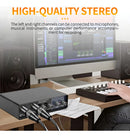 Interface De Áudio Usb Q-22 Gravação 24bits Placa De Som