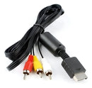 It Blue RCA Preto Cabo Av Audio / Video Rca Playstation Ps2