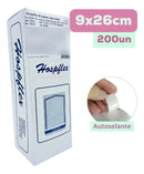 Envelope P/ Esterilização Auto Selante 9x26 C/200 Unidades