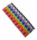 Anilha Para Identificação De Cabos De 0 A 9 Colorida C/100pç