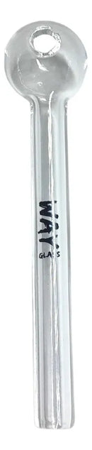 Pipe De Vidro 10cm Para Oil Óleos Dab Dabber Wax Way Glass