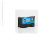 Controlador Solar Carga Lcd 10a Usb Regulador Automático