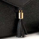 Bolsa Feminina Pequena Transversal E Lateral Tampa Pinguente Cor Preto