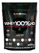 Whey 100% Hd 900g Concentrado E Isolado Black Skull Sabor Cookies & cream