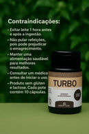 Suplemento Green Line Turbo Pote 60g 10 Caps 100% Original Sem Sabor