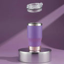 Copo Térmico Para Long Neck Latas  C/ Tampa E Abridor 42 Roxo
