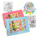 Livro Colorir Bobbie Goods Ursinho 100 Páginas Capa Dura Cor Rosa-claro