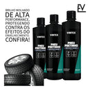 Pneu Pretinho Vonixx Brilha Pneus Carro Moto Vintex 500ml