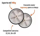 Par Roda Rodinha Lateral Bike Infantil Regulável 12 14 16 20