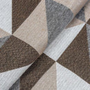 Kit Tapete De Cozinha 3 Peças Tecido Jacquard Antiderrapante Desenho do tecido DALLAS CARAMELO