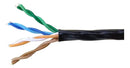 Cabo Rede Rj45 U/utp Cat5e Furukawa Sohoplus 305m Cobre Puro Cor Preto