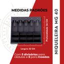 Caixa Dinheiro Balcão Gaveta Porta Cédulas Moedas Menno 9306 110v/220v